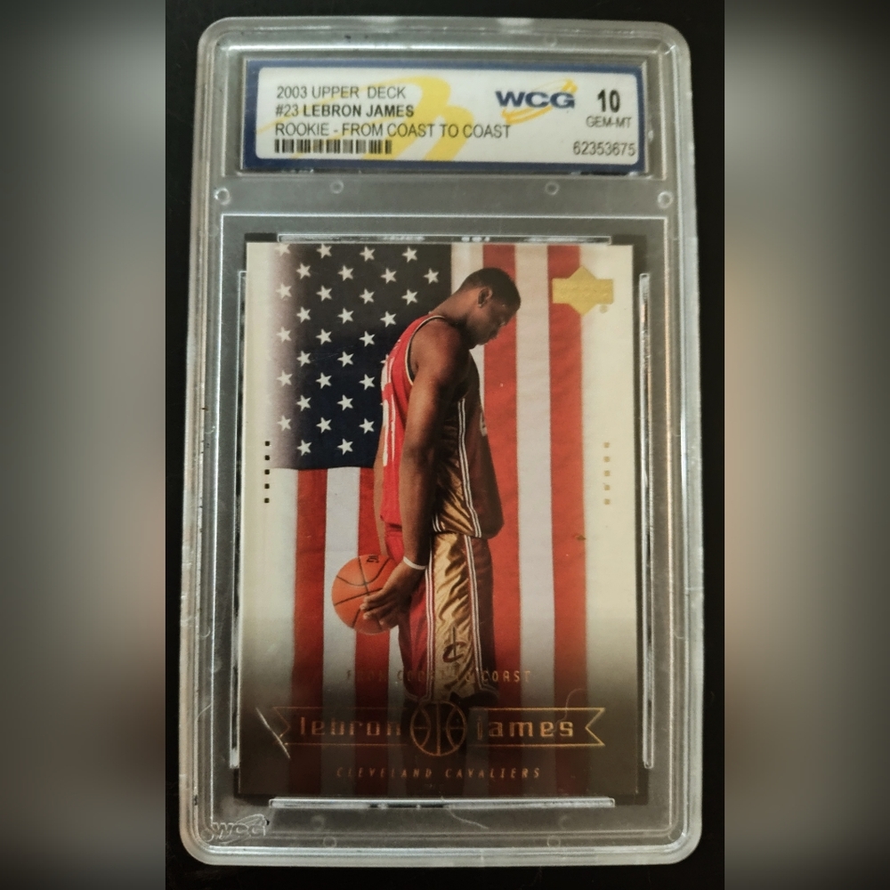 LeBron James mint grade 10